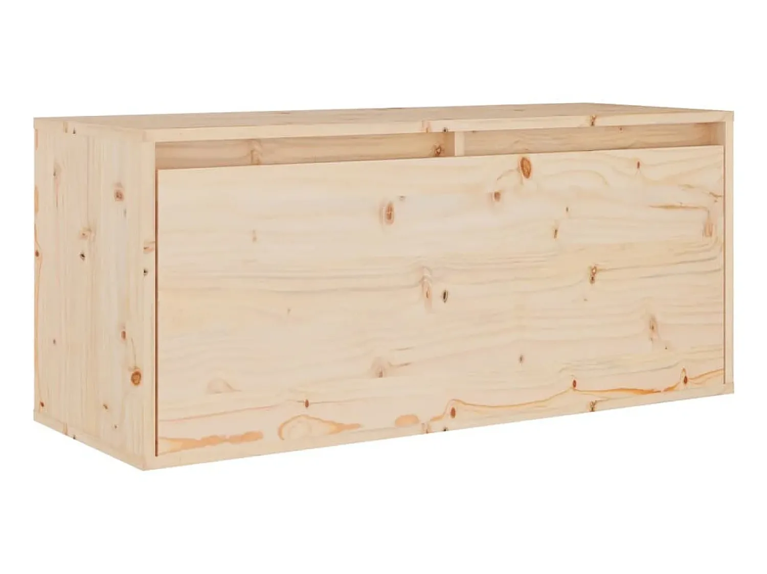 Móvel De Tv* Móveis de TV 3 pcs madeira de pinho maciça PT487254 Castanho