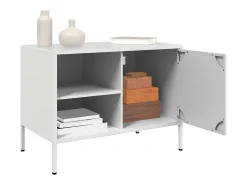 Móveis de TV 2 pcs 68x39x50,5 cm aço PT648107^ Móvel De Tv