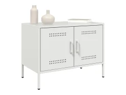 Móvel De Tv| Móveis de TV 2 pcs 68x39x50,5 cm aço PT129024 Branco