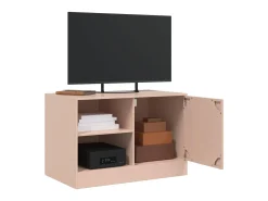Outlet Móveis de TV 2 pcs 67x39x44 cm aço PT873878 Rosa