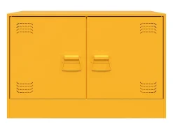 Clearance Móveis de TV 2 pcs 67x39x44 cm aço mostarda PT574536 Amarelo