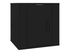 Móvel De Tv* Móveis de TV de parede 2 pcs 40x34,5x40 cm PT173015 Preto