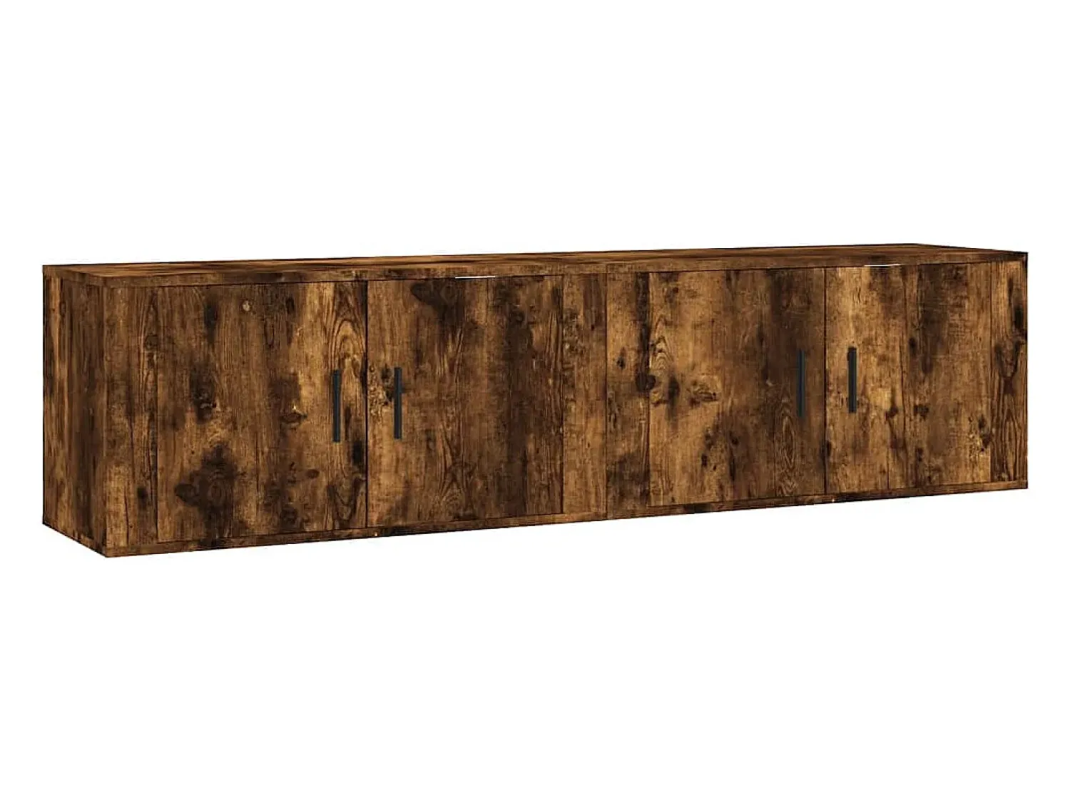 Móveis de TV de parede 2 pcs 80x34,5x40 cm carvalho fumado PT144814^ Móvel De Tv