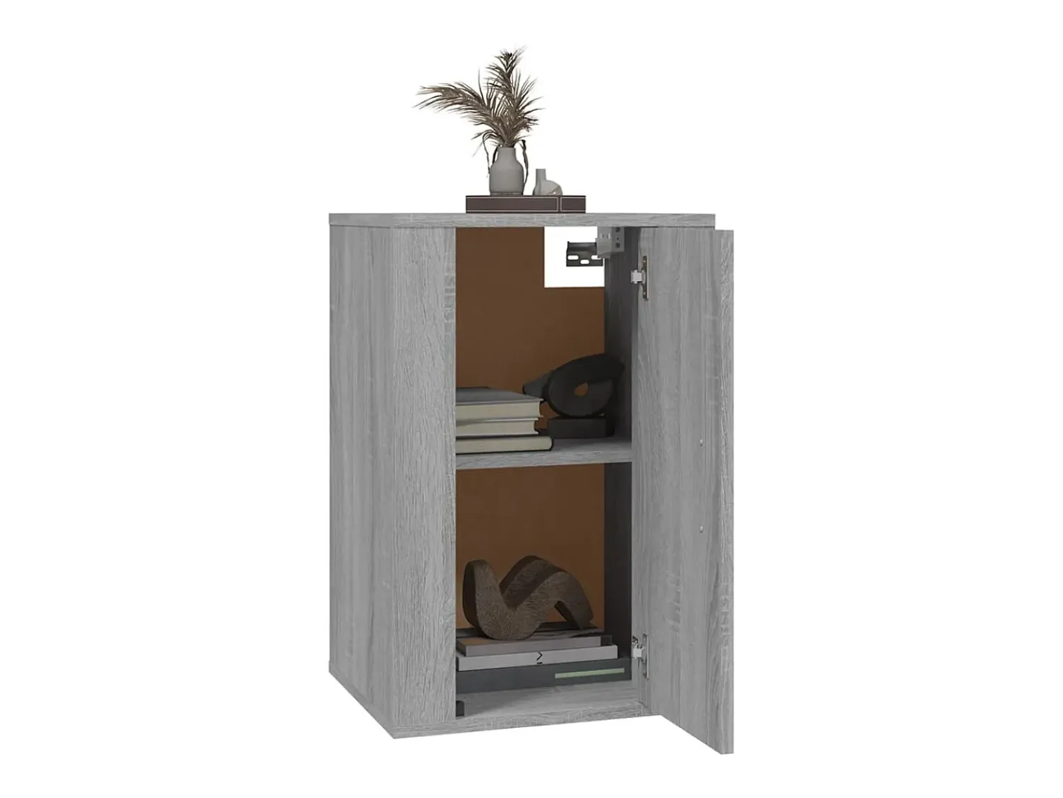 Móvel De Tv* Móveis de TV de parede 2 pcs 40x34,5x60 cm sonoma PT463802 Cinzento