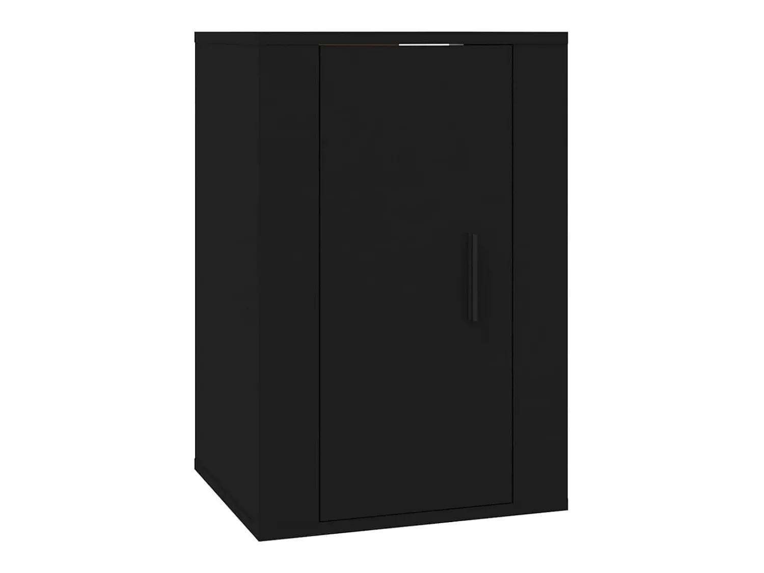 Móvel De Tv* Móveis de TV de parede 2 pcs 40x34,5x60 cm PT986867 Preto