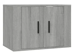 Móvel De Tv| Móveis de TV de parede 2 pcs 57x34,5x40 cm sonoma PT749577 Cinzento