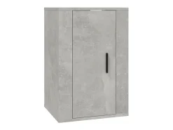 Clearance Móveis de TV de parede 2 pcs 40x34,5x60 cm -cimento PT986625 Cinzento