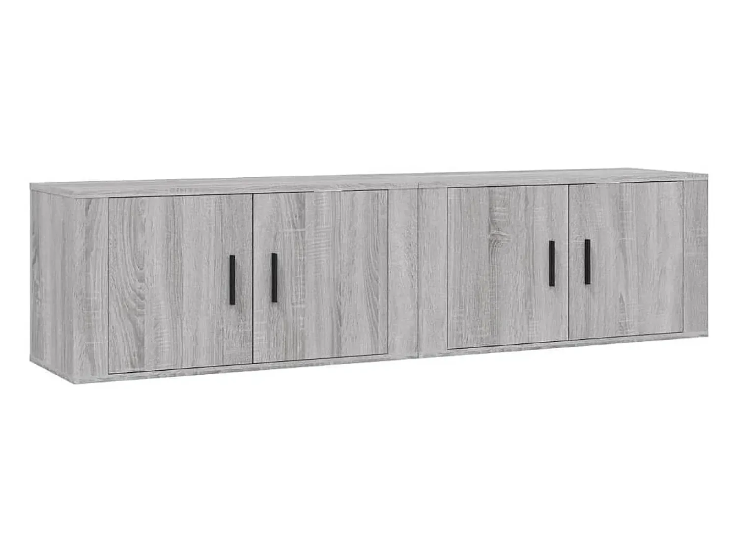 Móvel De Tv* Móveis de TV de parede 2 pcs 80x34,5x40 cm sonoma PT847386 Cinzento