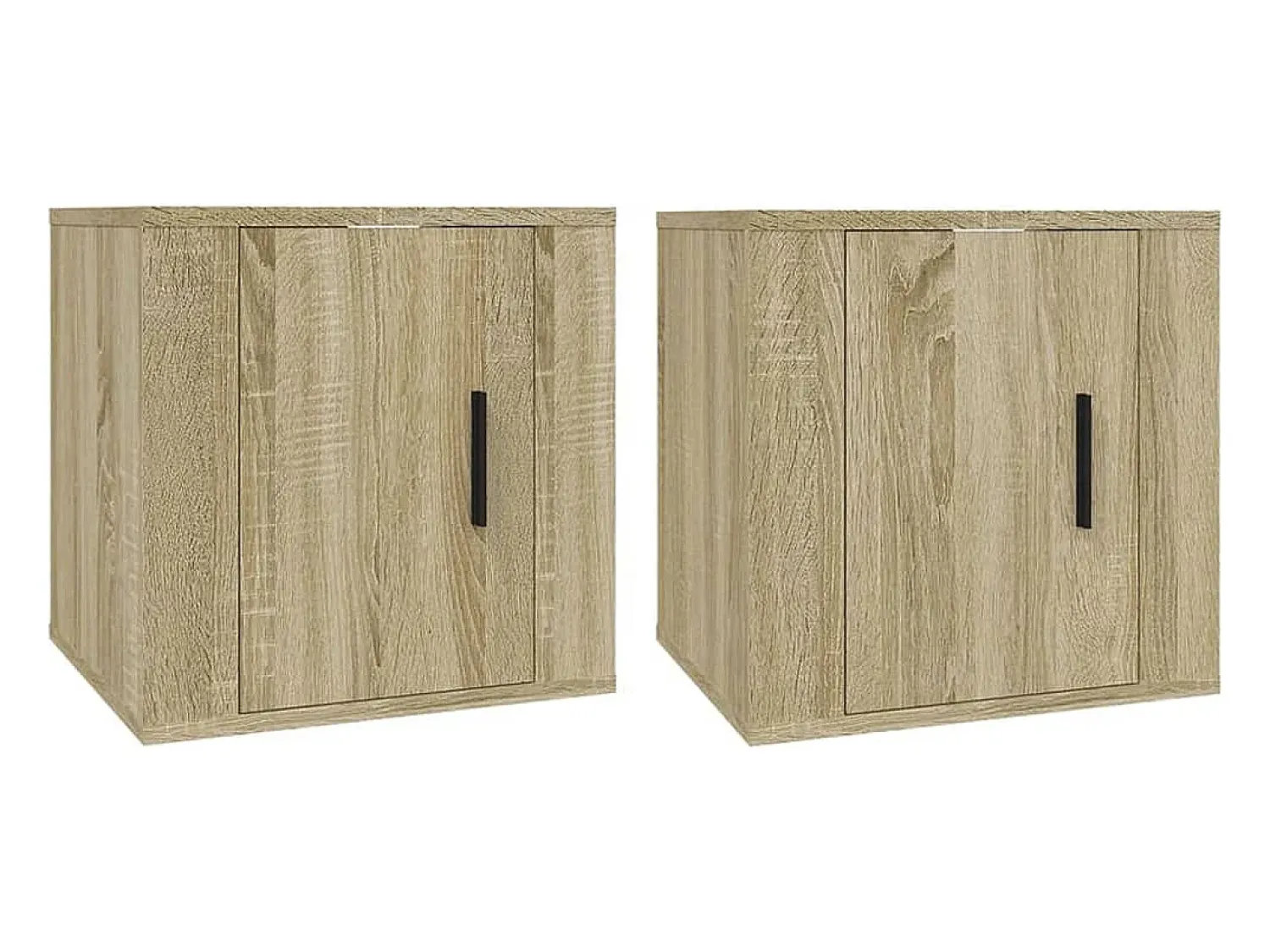 Móveis de TV de parede 2 pcs 40x34,5x40 cm carvalho sonoma PT687857^ Móvel De Tv