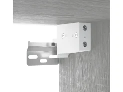 Móvel De Tv|vidaxl Móveis de TV de parede 2 pcs 100x34,5x40 cm sonoma Cinzento