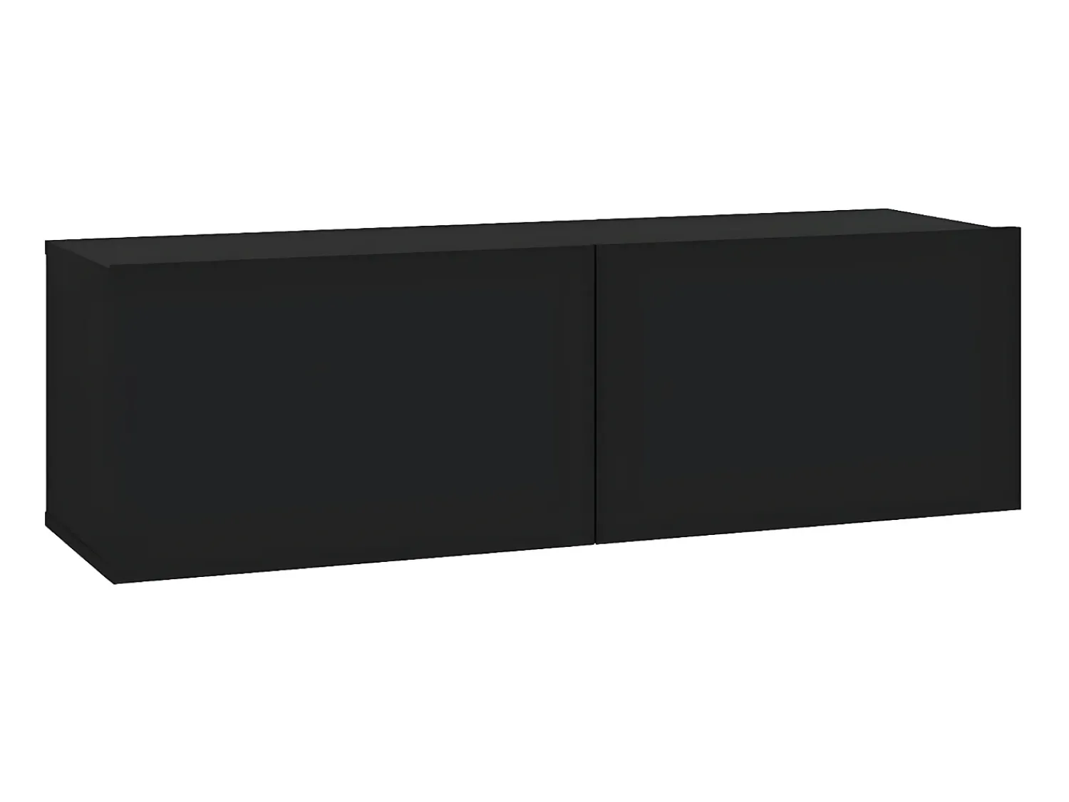 Móveis de TV p/ parede 2pcs 100x30x30cm derivados madeira PT976522^ Móvel De Tv