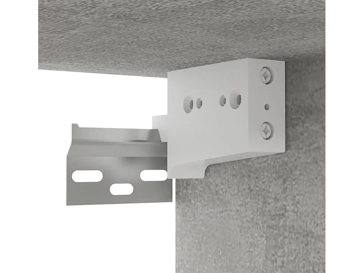 Móvel De Tv|vidaxl Móveis de TV para parede 3 pcs 60x30x30 cm cimento Cinzento