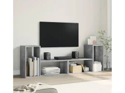 Móvel De Tv| Móveis de TV 2pcs 75x30x50 cm derivados madeira cinza cimento PT444577 Cinzento