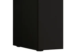 Móvel De Tv|VCM Móveis de TV | Lowboard | Armário de TV | Dimensões A. 40 x L. 95 x P. 36 cm | Fernseh Furniture - Lowina (Preto) Multicor