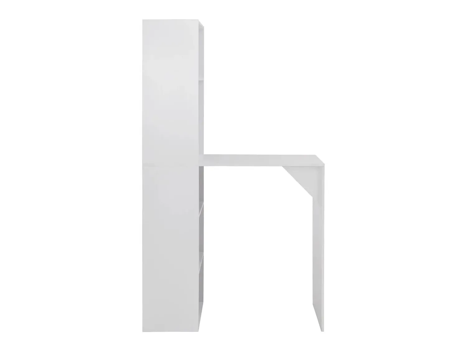 Discount Móvel de bar com armário 115x59x200 cm PT768851 Branco