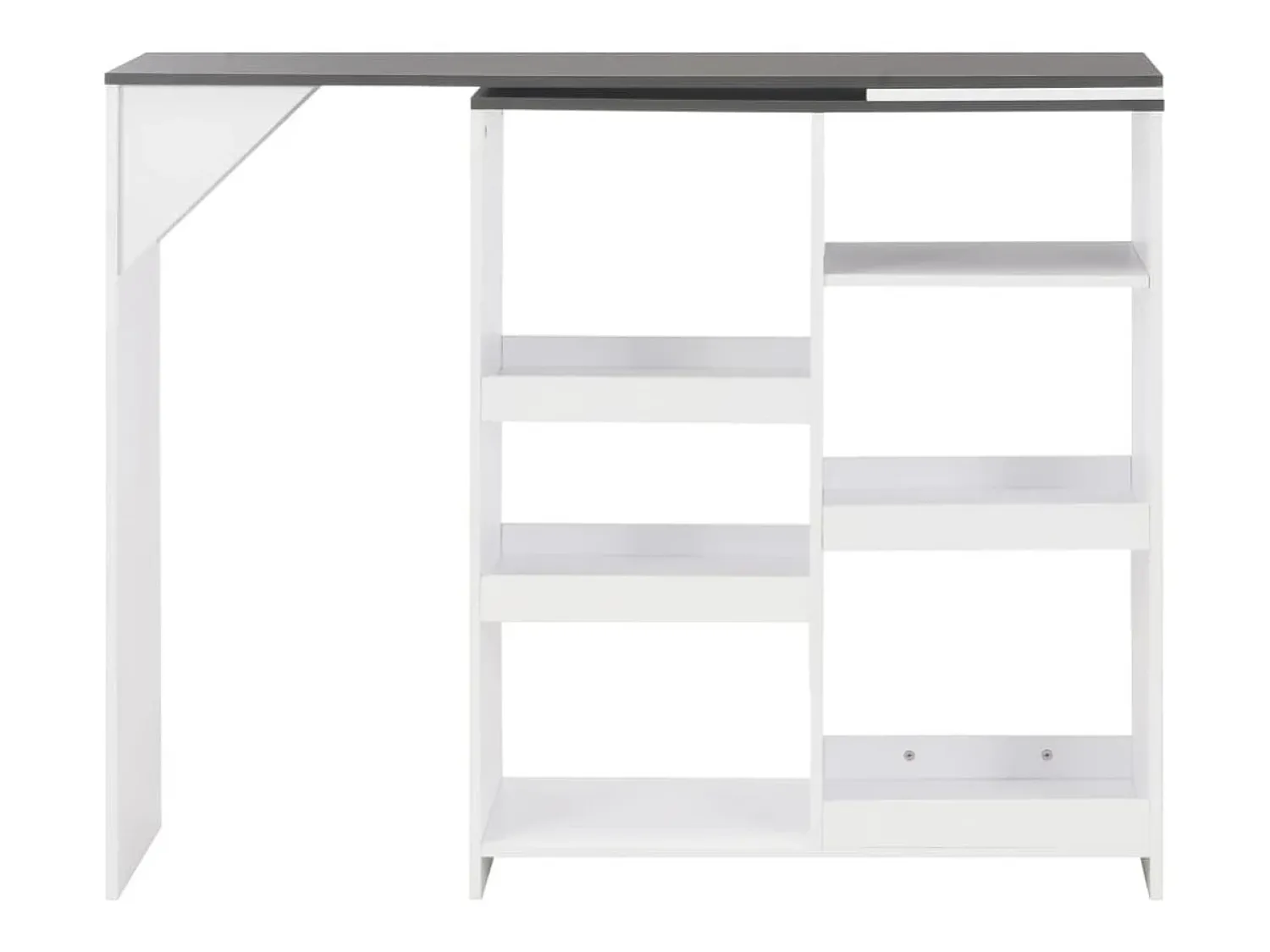 Móvel De Bar* Móvel de bar com prateleira movível 138x39x110 cm PT922594 Branco