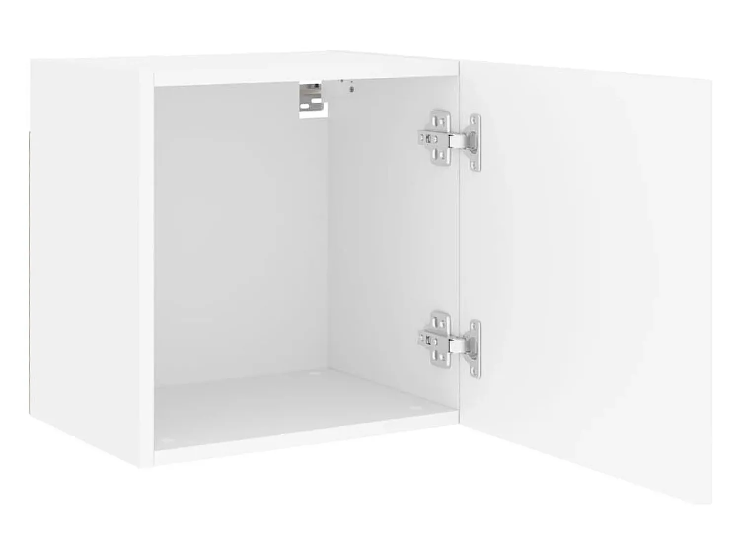 Móvel De Tv*vidaxl Móvel de parede p/ TV 40,5x30x40 cm derivados de madeira Branco