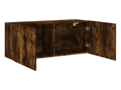 Hot Móvel de parede para TV 100x30x41 cm carvalho fumado PT865247 Castanho