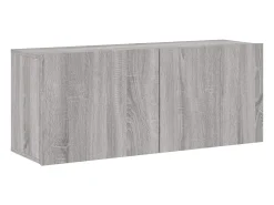 Móvel De Tv*vidaxl Móvel de parede para TV 100x30x41 cm sonoma Cinzento