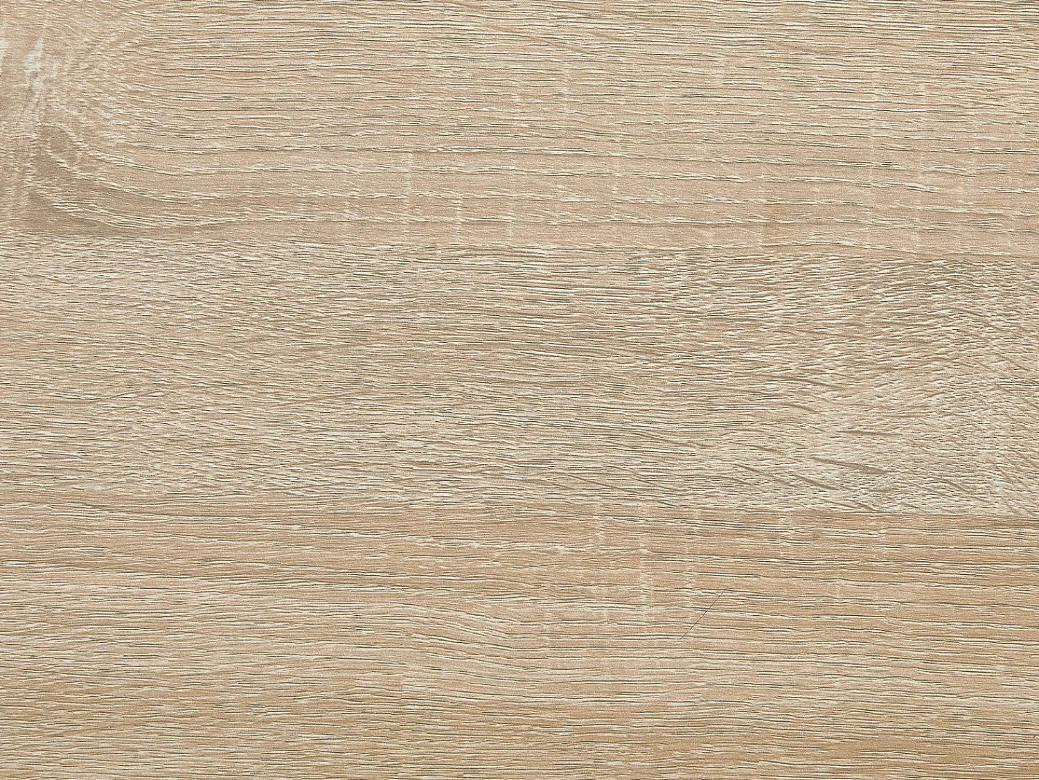 Vente-unique Móvel de TV, 2 portas e 2 nichos com LEDs em MDF lacado a branco e natural VADEMOSA^ Móvel De Tv