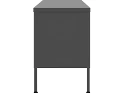 Best Móvel de TV aço 105x35x50 cm antracite PT488338 Cinza antracite