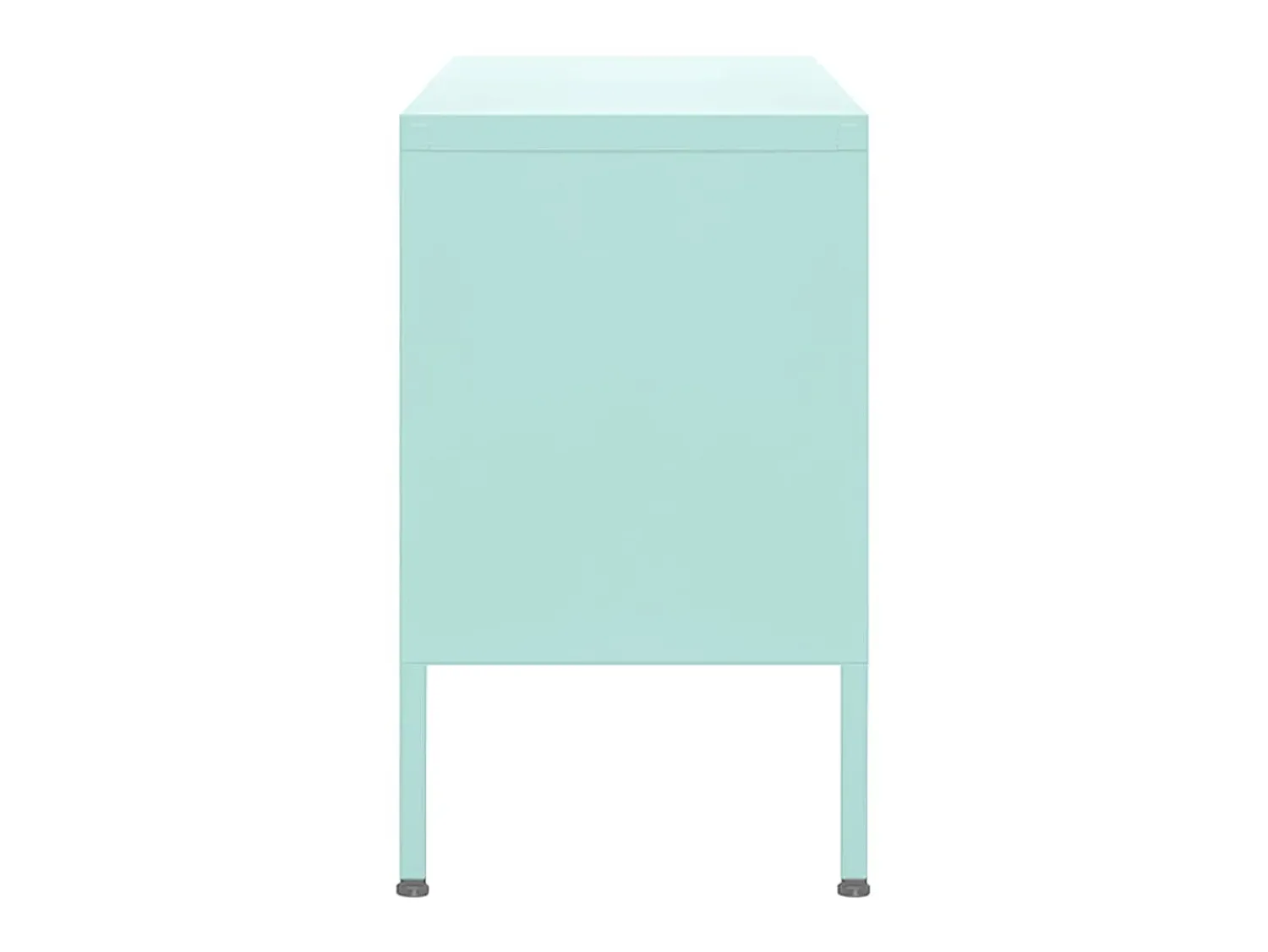 Móvel De Tv* Móvel de TV aço 105x35x50 cm -hortelã PT891347 Verde