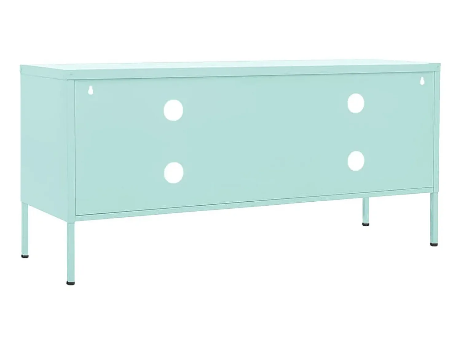 Móvel De Tv* Móvel de TV aço 105x35x50 cm -hortelã PT891347 Verde