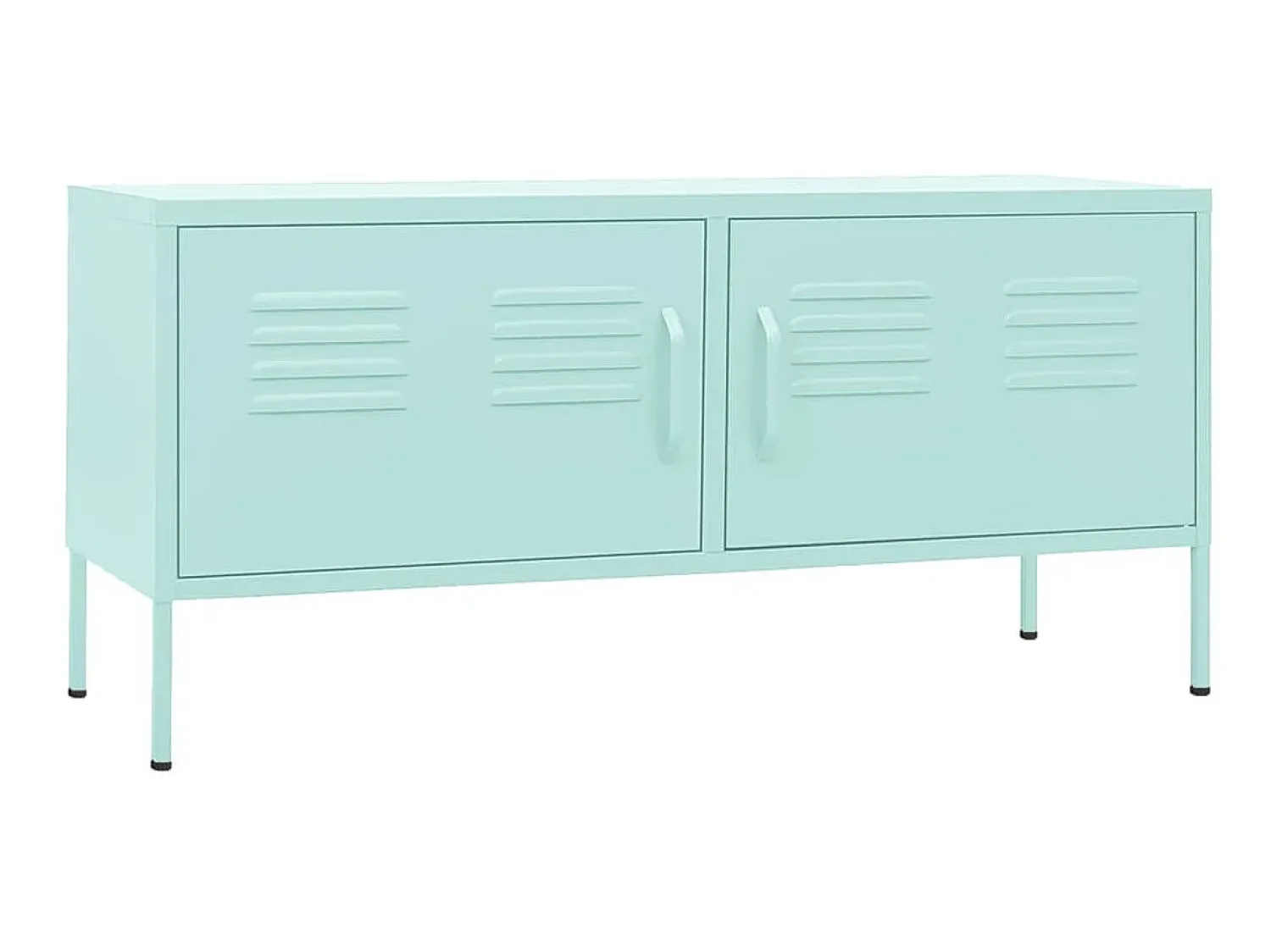 Móvel De Tv* Móvel de TV aço 105x35x50 cm -hortelã PT891347 Verde