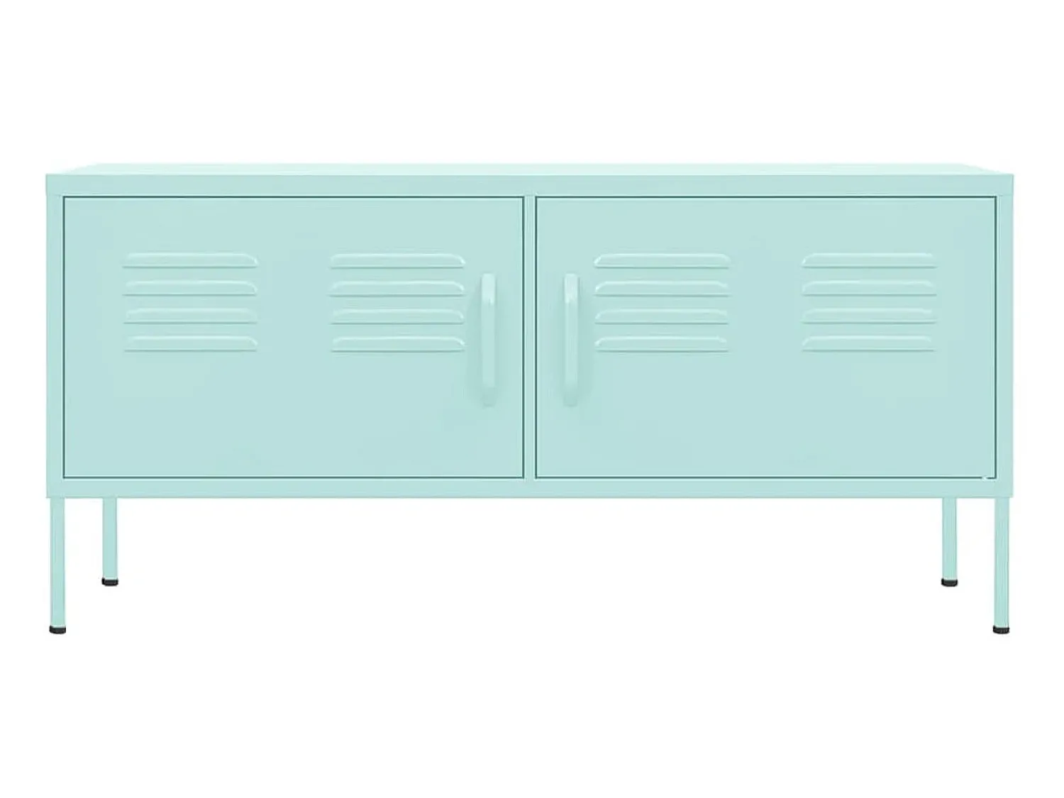Móvel De Tv* Móvel de TV aço 105x35x50 cm -hortelã PT891347 Verde