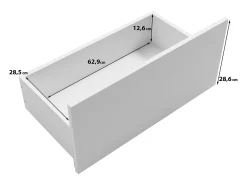 Móvel de TV baixo moderno 180 cm – armário alto para TV com gavetas e prateleiras, carvalho wotan mate^ Móvel De Tv