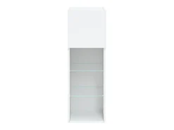 Clearance vidaxl Móvel de TV com luzes LED 30,5x30x90 cm Branco