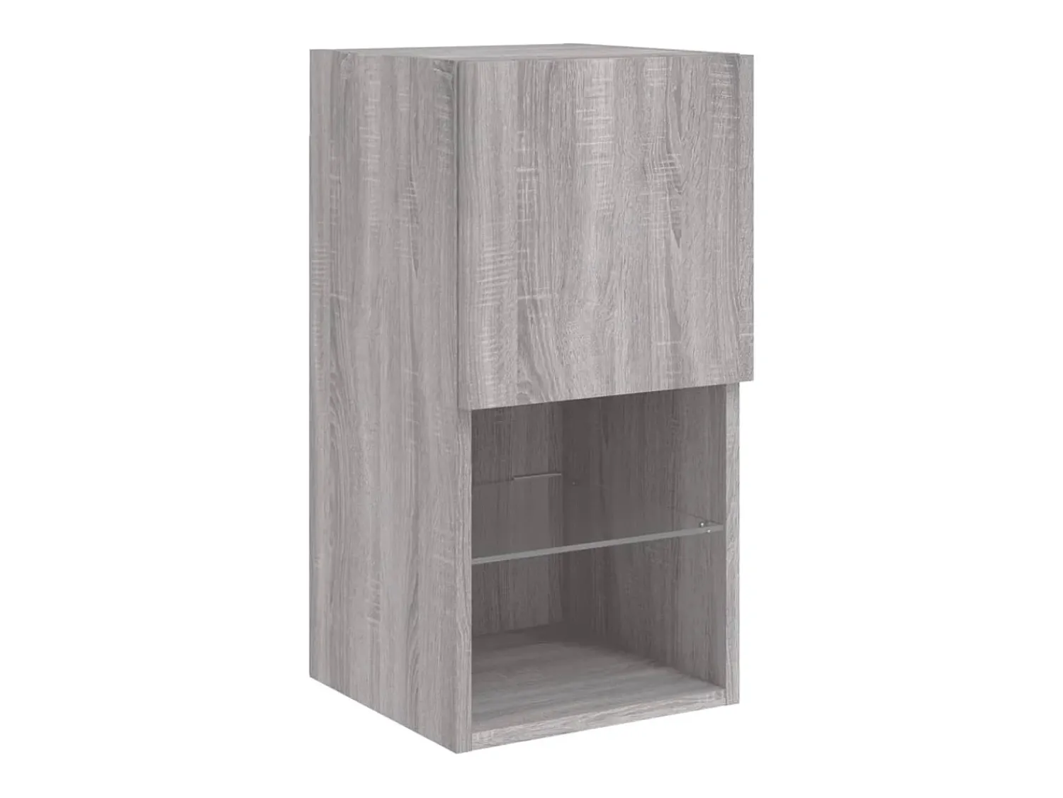 vidaxl Móvel de TV com luzes LED 30,5x30x60 cm sonoma^ Móvel De Tv