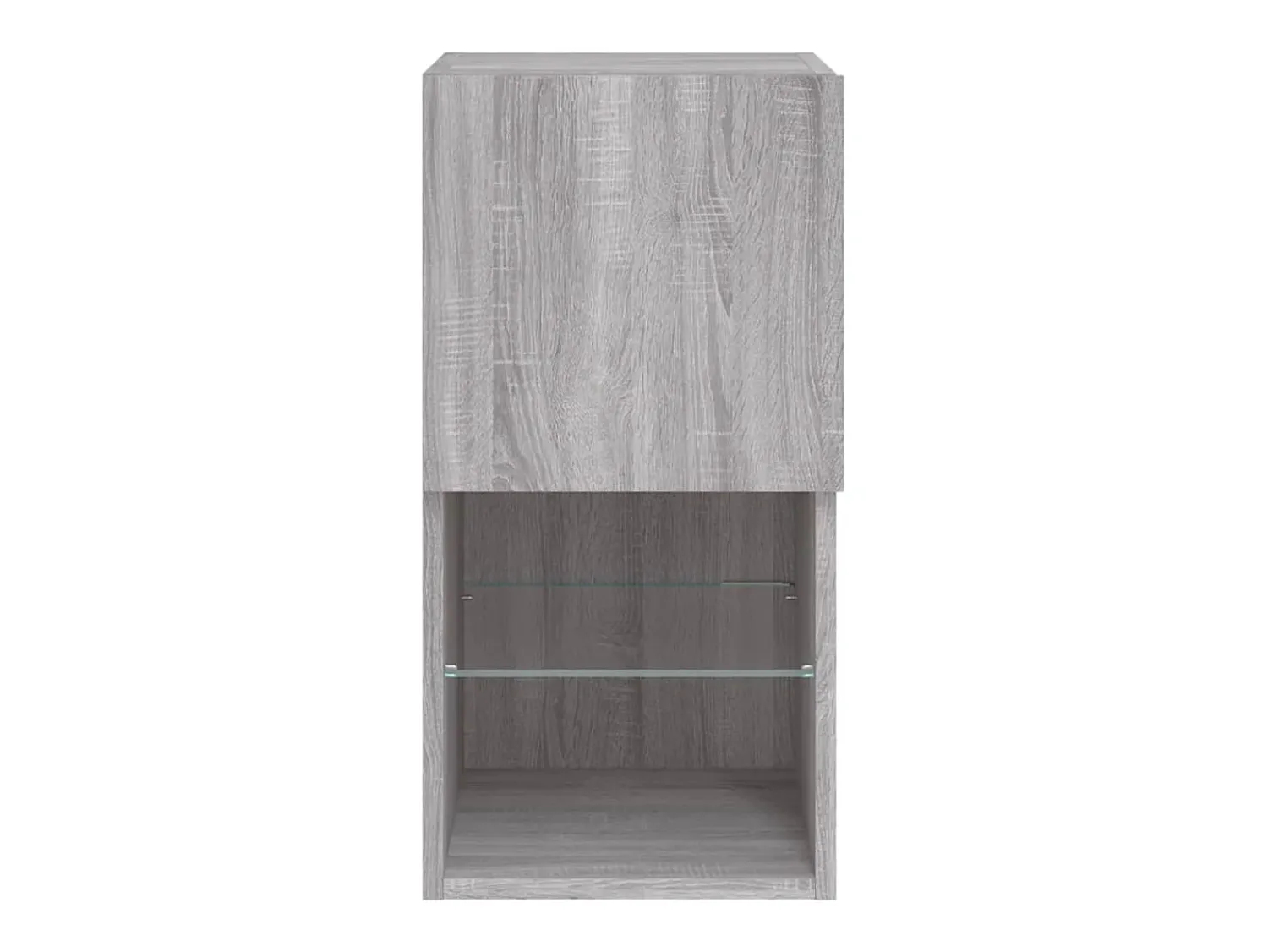 vidaxl Móvel de TV com luzes LED 30,5x30x60 cm sonoma^ Móvel De Tv