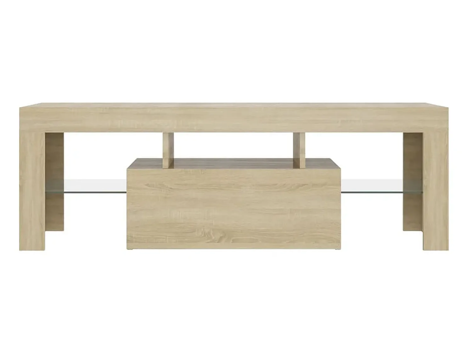 Online Móvel de TV com luzes LED 120x35x40 cm carvalho sonoma PT575758 Castanho