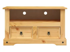 Sale Móvel de TV Corona Range em pinho mexicano 91x43x56 cm PT971454 Castanho
