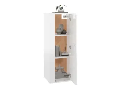 Móvel de TV de parede 40x34,5x100 cm brilhante PT353445^ Móvel De Tv