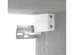 Discount vidaxl Móvel de TV de parede 100x34,5x40 cm sonoma Cinzento