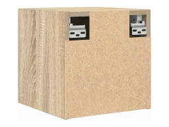 Móvel De Tv|vidaxl Móvel de TV de parede 30,5x30x30 cm carvalho sonoma Castanho