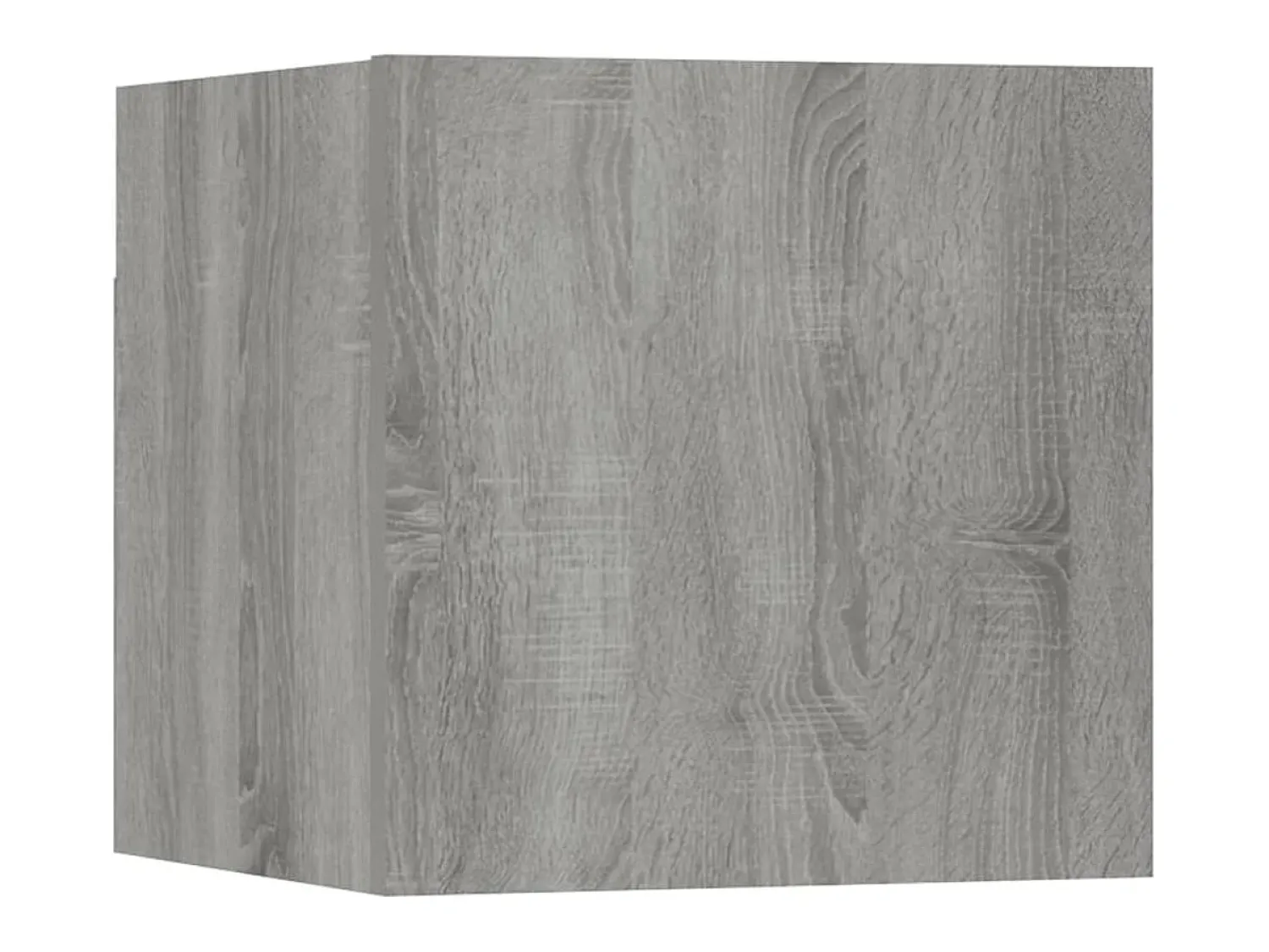 Móvel De Tv| Móvel de TV de parede 30,5x30x30 cm sonoma PT505108 Cinzento