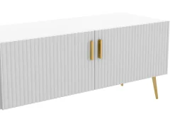 Discount ModernLuxe Móvel de TV escandinavo contemporâneo de 180 cm para TV de 75