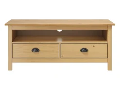 Móvel De Tv*vidaxl Móvel de TV Hill 110x40x47 cm pinho maciço mel Castanho