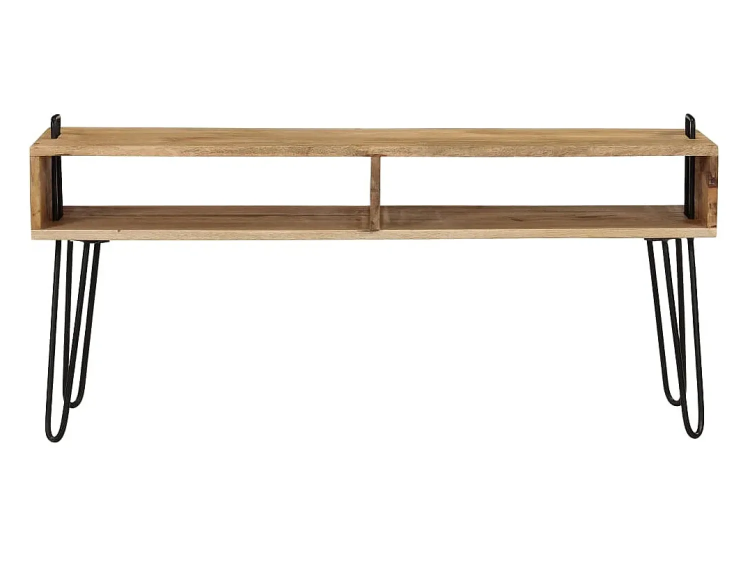 Hot Móvel de TV madeira de mangueira maciça 110x35x45 cm PT704995 Castanho
