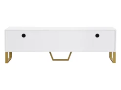 Móvel de TV moderno com 4 portas de armário e 2 gavetas, armário para TV, para sala de estar,^ Móvel De Tv