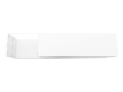 Móvel De Tv* Móvel de TV moderno com lâmpadas LED, suporte de TV com 2 gavetas e prateleiras de vidro, armário de base, Branco