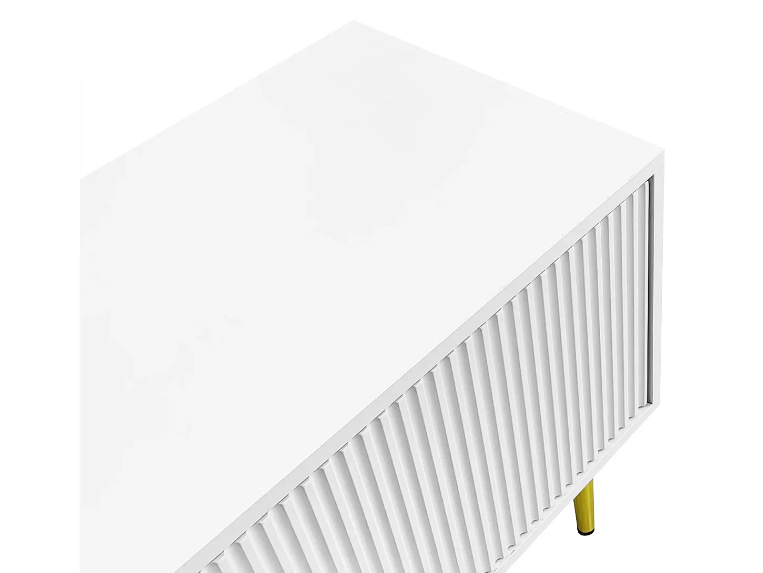 Móvel De Tv|ModernLuxe Móvel de TV moderno de 170 cm - adequado para TV de 70"-79" - com 4 portas - Branco
