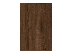 Móvel De Tv*Helloshop26 Móvel de TV multimídia para parede prateleira para TV aparador para TV para sala de jantar sala de estar quarto 2 peças carvalho 40 x 34,5 x 60 cm marrom 02_0028968 Castanho