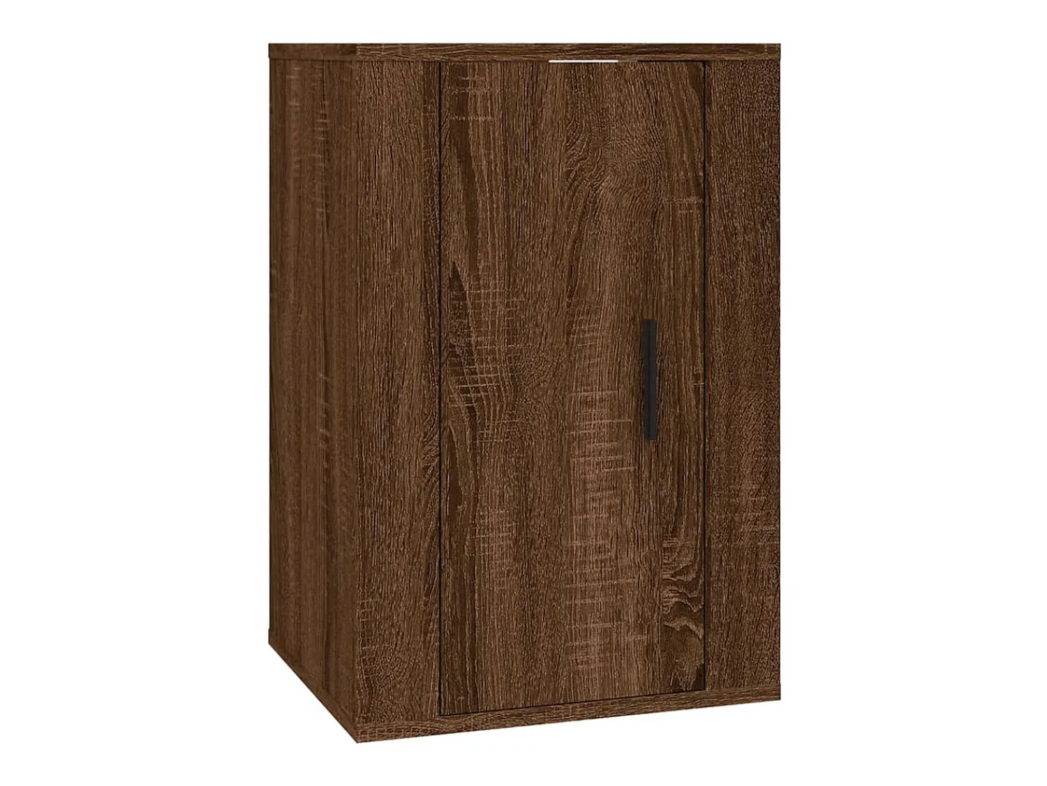 Móvel De Tv*Helloshop26 Móvel de TV multimídia para parede prateleira para TV aparador para TV para sala de jantar sala de estar quarto 2 peças carvalho 40 x 34,5 x 60 cm marrom 02_0028968 Castanho