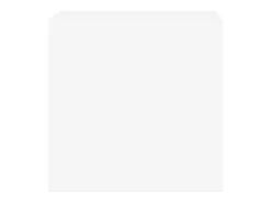 Móvel De Tv|Helloshop26 Móvel de TV multimídia prateleira de TV aparador de TV sala de jantar sala de estar quarto parede 405 x 30 x 40 cm madeira de engenharia branca 02_0027780 Branco