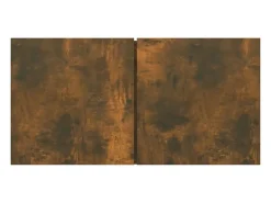 Móvel De Tv* Móvel de TV suspenso madeira processada 60x30x30 cm fumado PT839018 Castanho