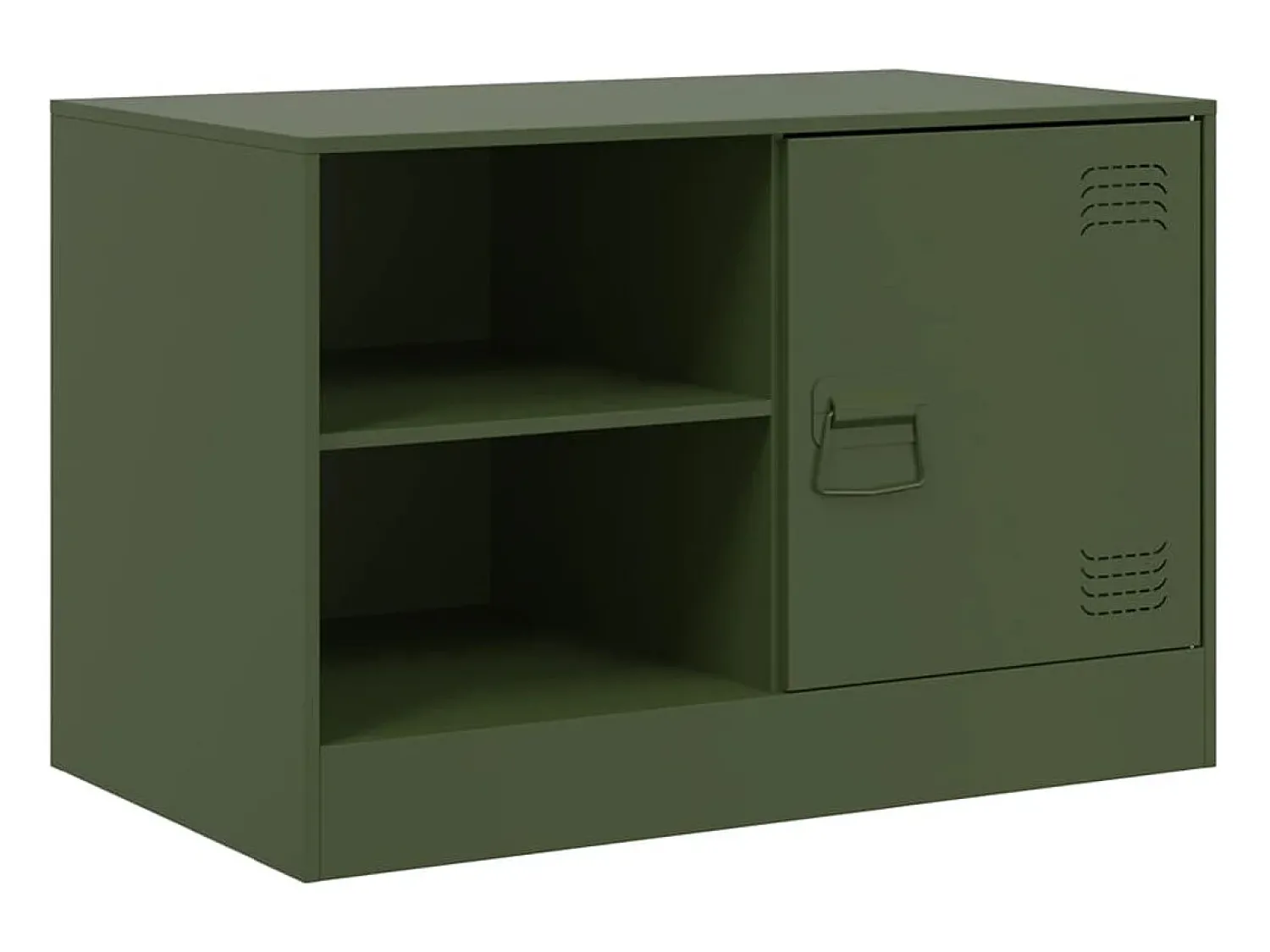 Móvel De Tv| Móvel de TV 67x39x44 aço azeitona PT338381 Verde